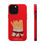 Thumbnail: Bright Red Holiday Fries Magsafe Phone Case