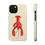 Thumbnail:  Cream Lobster Painting Case - Matte or Glossy, MagSafe