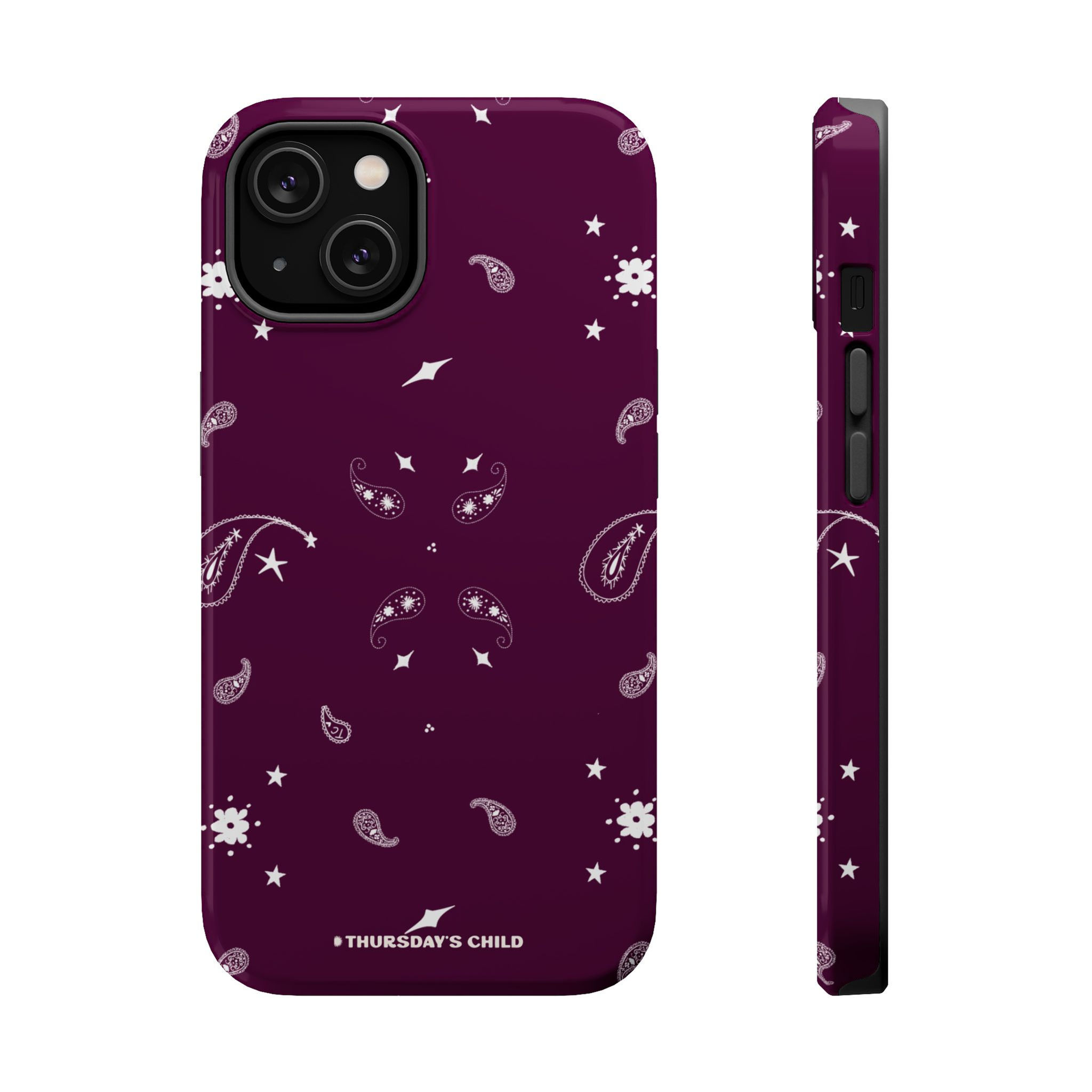 Plum Bandana Magsafe Case