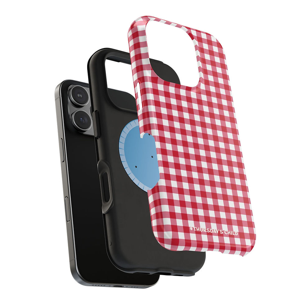 Thumbnail: Red Gingham MagSafe Case