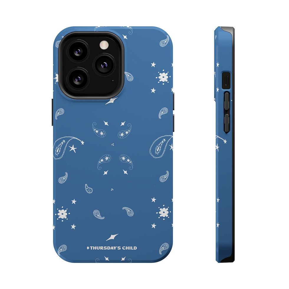 Thumbnail: Light Blue Bandana Magsafe Case