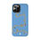 Thumbnail: Baby Blue Charm Necklace Painting Phone Case