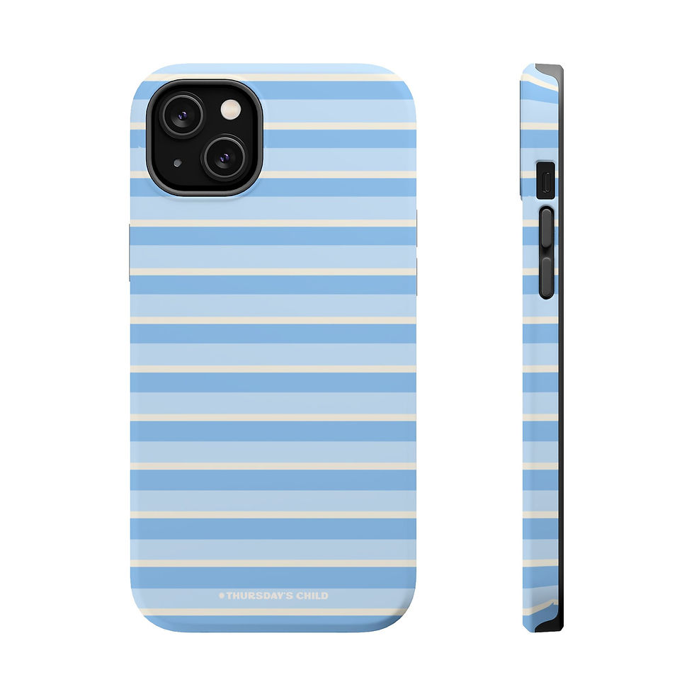 Thumbnail: Light Blues Stripes MagSafe Case