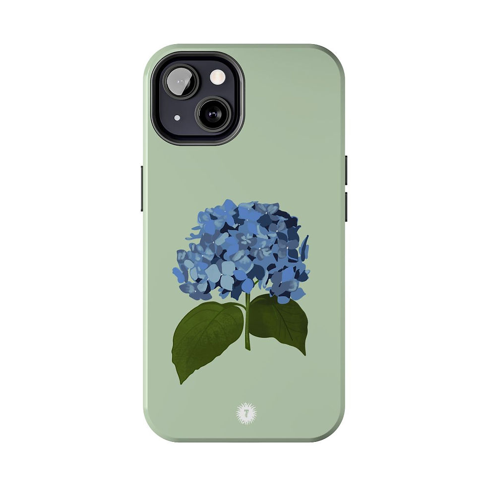 Thumbnail: Sage Hydrangea Painting Phone Case