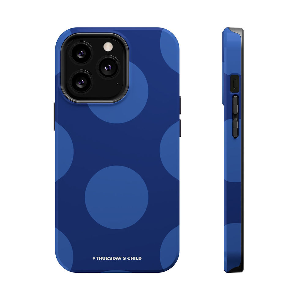 Thumbnail: Blue Big Dots Magsafe Case