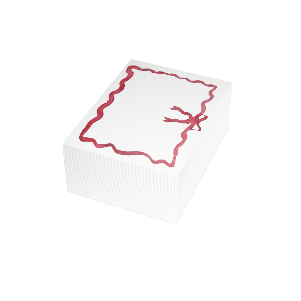 Red Bow Stationary - Horizontal
