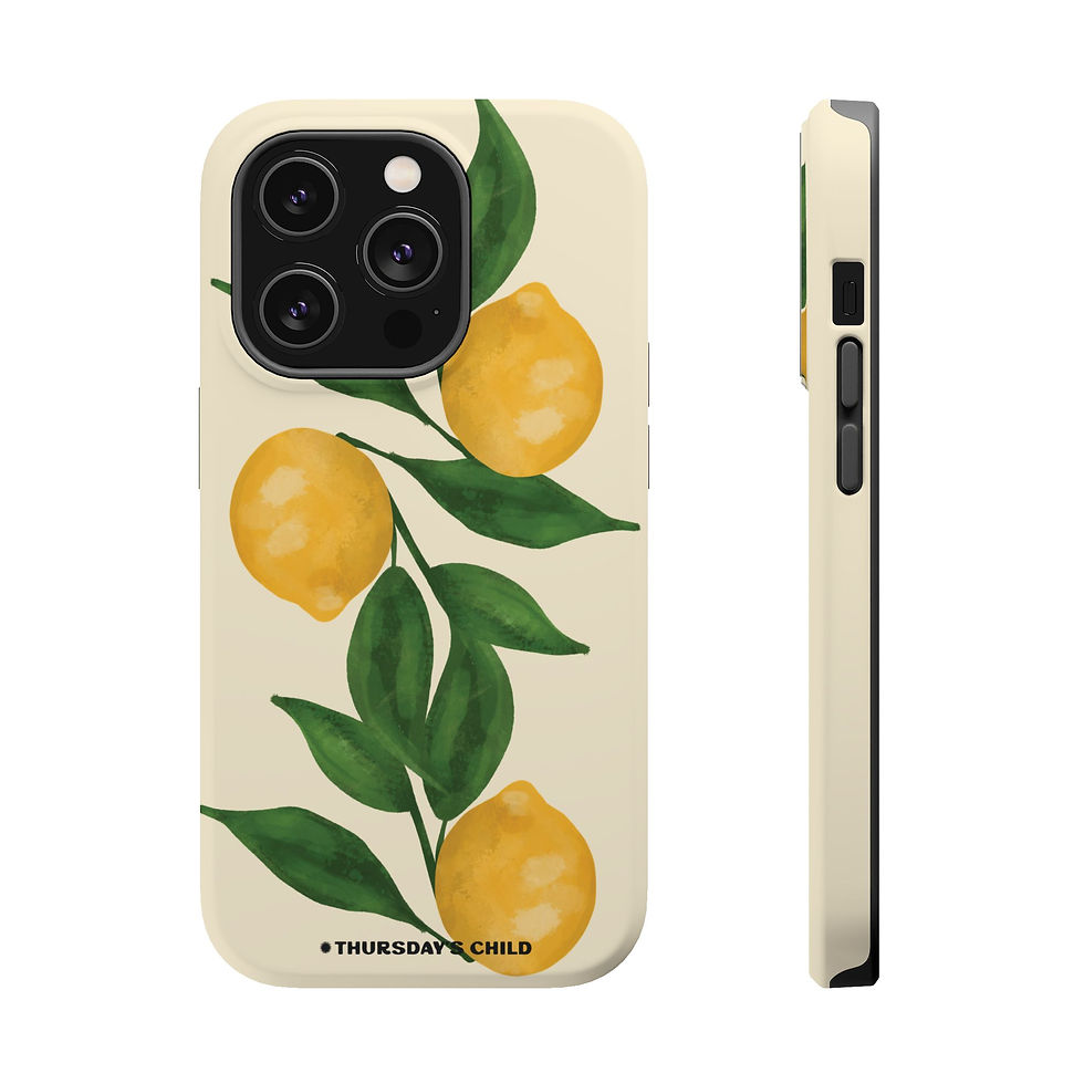 Thumbnail: Cream Lemons MagSafe Case 