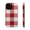 Thumbnail: Red and Oat Plaid Magsafe Case