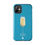 Thumbnail: Turquoise Champagne Glass Painting Phone Case