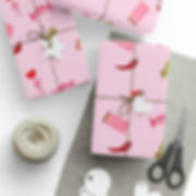 Light Pink Valentine's Day '24 Wrapping Paper