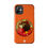 Thumbnail: Red Orange Disco Ball Phone Case