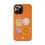 Thumbnail: Tangerine Beach Day Fab 4 Painting Phone Case