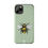 Thumbnail: Sage Bumble Bee Phone Case