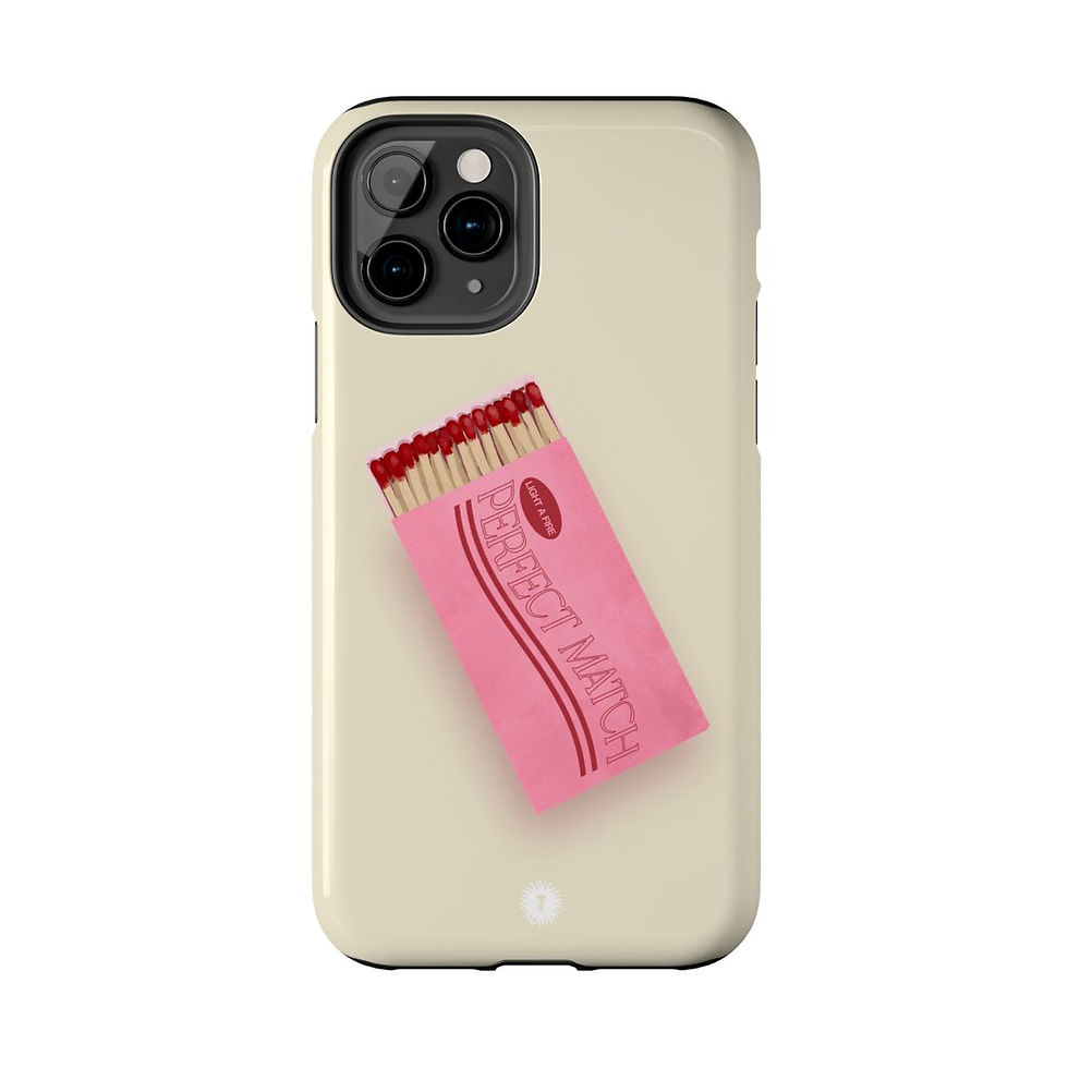 Thumbnail: Cream Perfect Match Phone Case