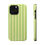 Thumbnail: Light Green and Yellow Vertical Stripes MagSafe Case