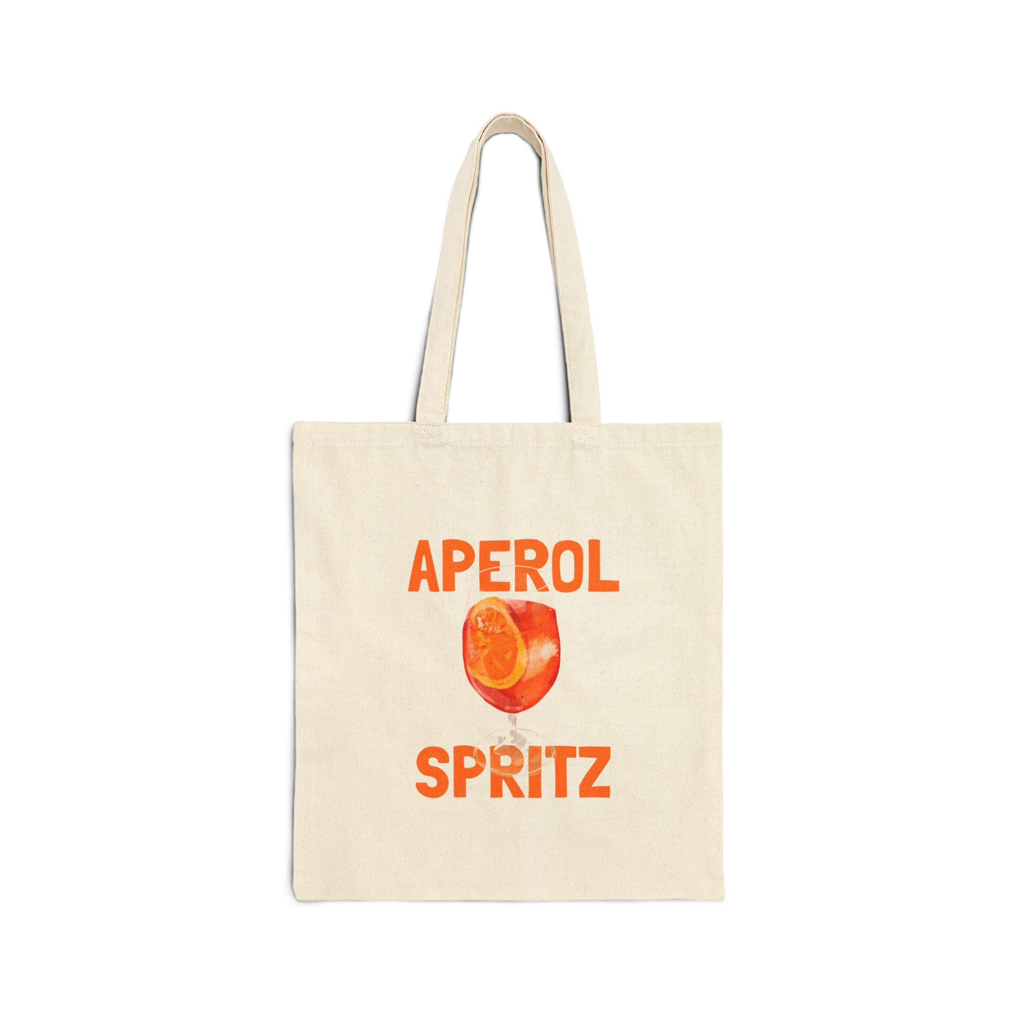 Aperol Spritz Canvas Tote Bag