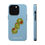 Thumbnail: Light Pale Blue Olive Painting Case - Matte, MagSafe