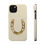Thumbnail: Cream Lucky You Horseshoe Painting Case - Matte, MagSafe