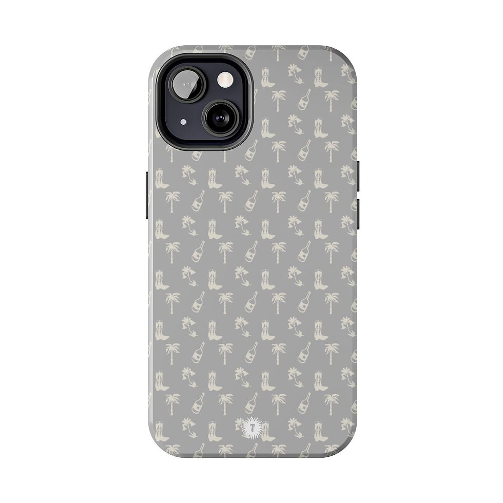 Thumbnail: Grey Classic TC Pattern Phone Case