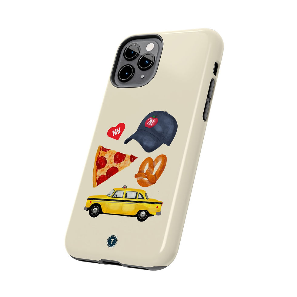 Thumbnail: Cream NY Starter Pack Phone Case