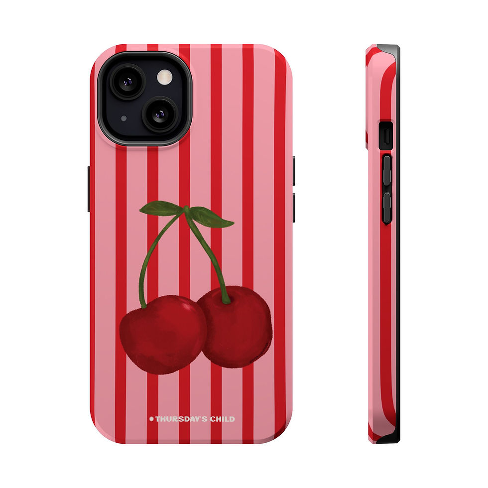 Thumbnail: Stripes + Cherries MagSafe Case