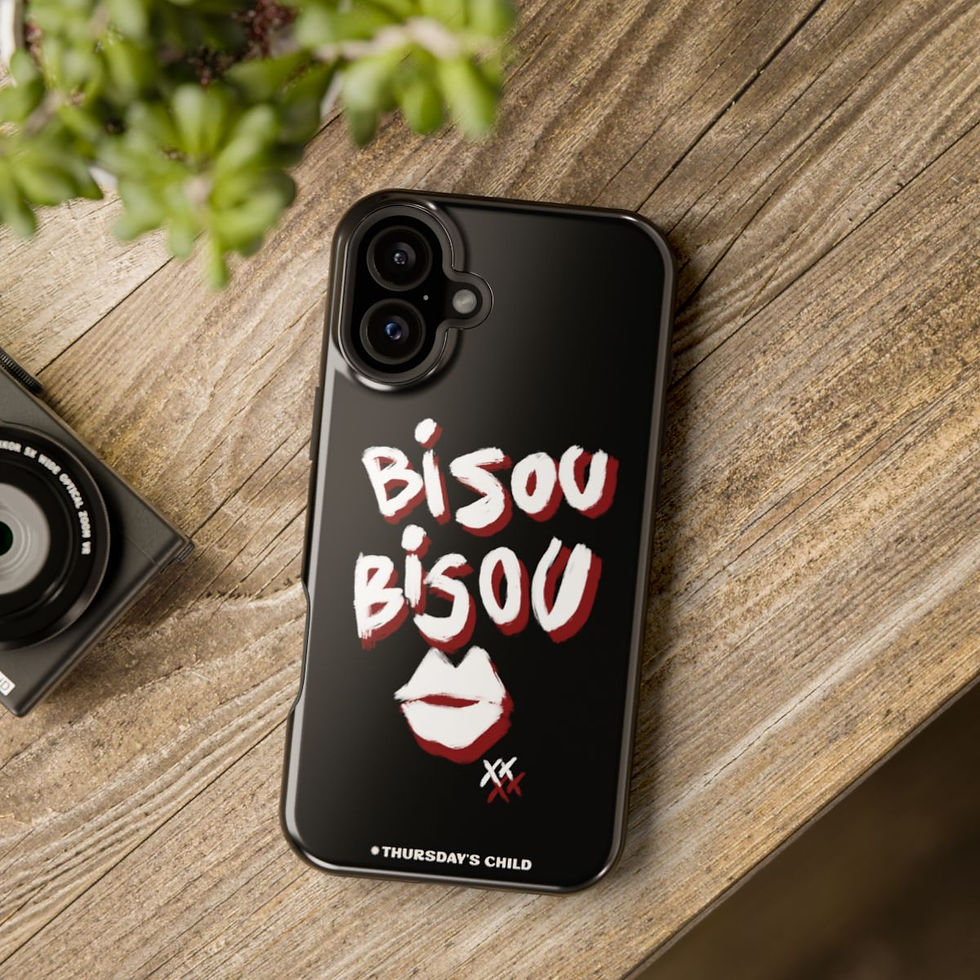 Thumbnail: Black Bisou MagSafe Case