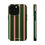 Thumbnail: Dark Green and Pink Vertical Stripes MagSafe Case