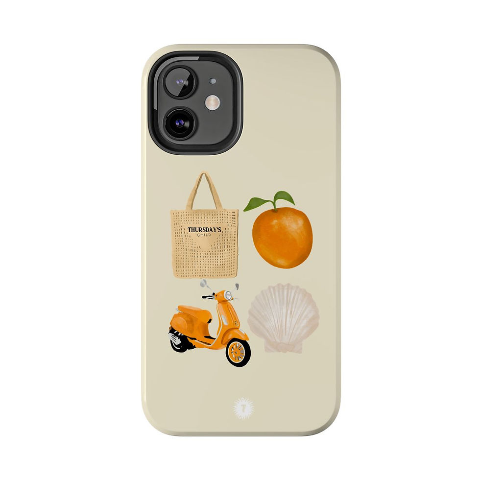Thumbnail: Cream Euro Summer Fab 4 Painting Phone Case