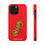 Thumbnail: Bright Red Holiday Olives Magsafe Phone Case