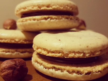 Hazelnut Macarons