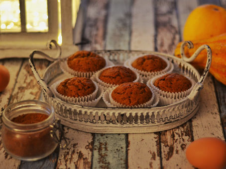 Spicy Pumpkin Espresso Muffins 