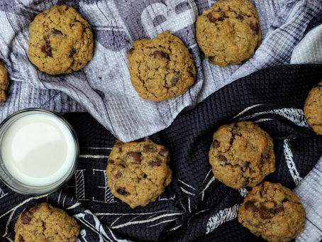 Chocolate Covered Raisin Cookies
