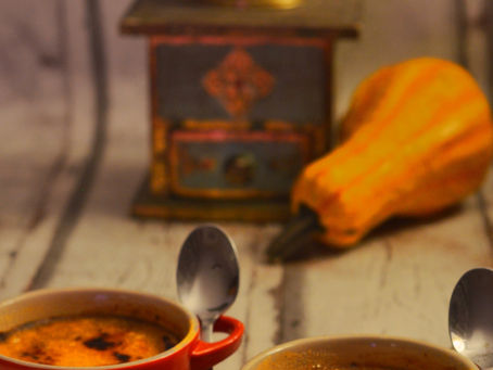 Pumpkin Spice Latte Crème Brûlée