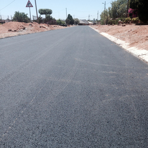 Large scale paver work in Garankuwa