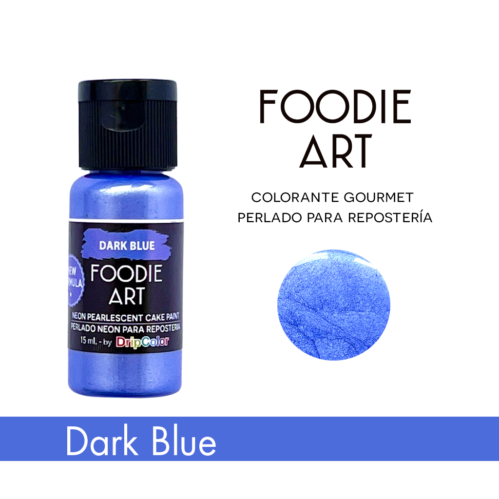 Foodie Art Neón Perlado - Dark Blue