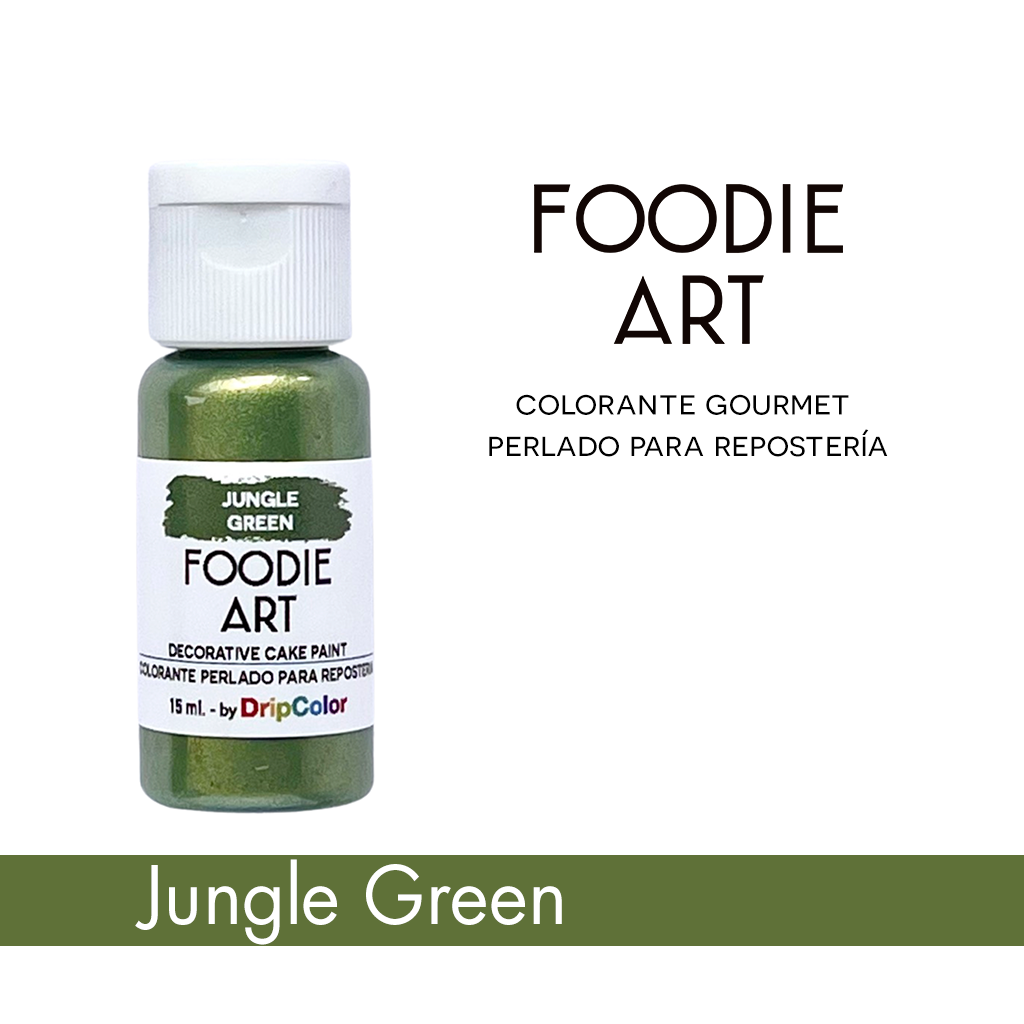 Foodie Art Perlado - Jungle Green