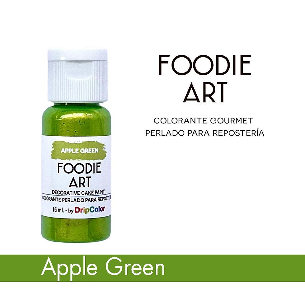 Foodie Art Perlado - Apple Green