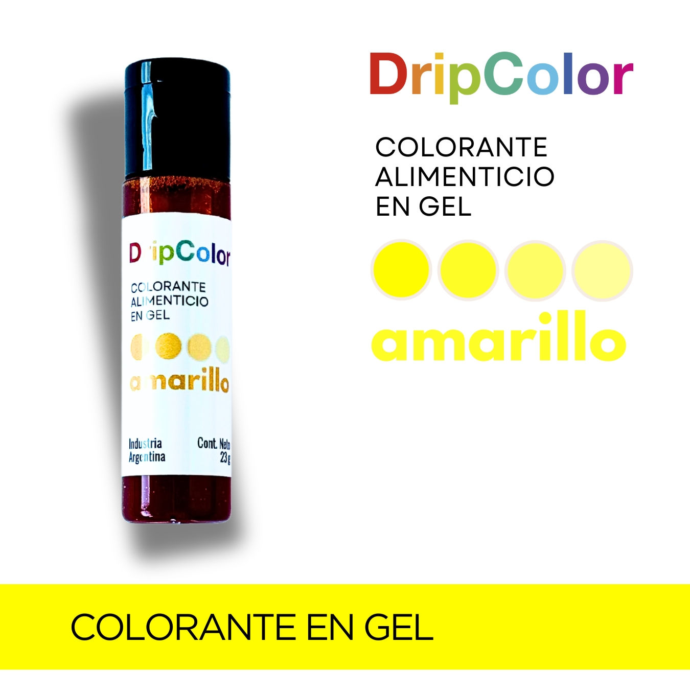 Colorante en Gel Amarillo