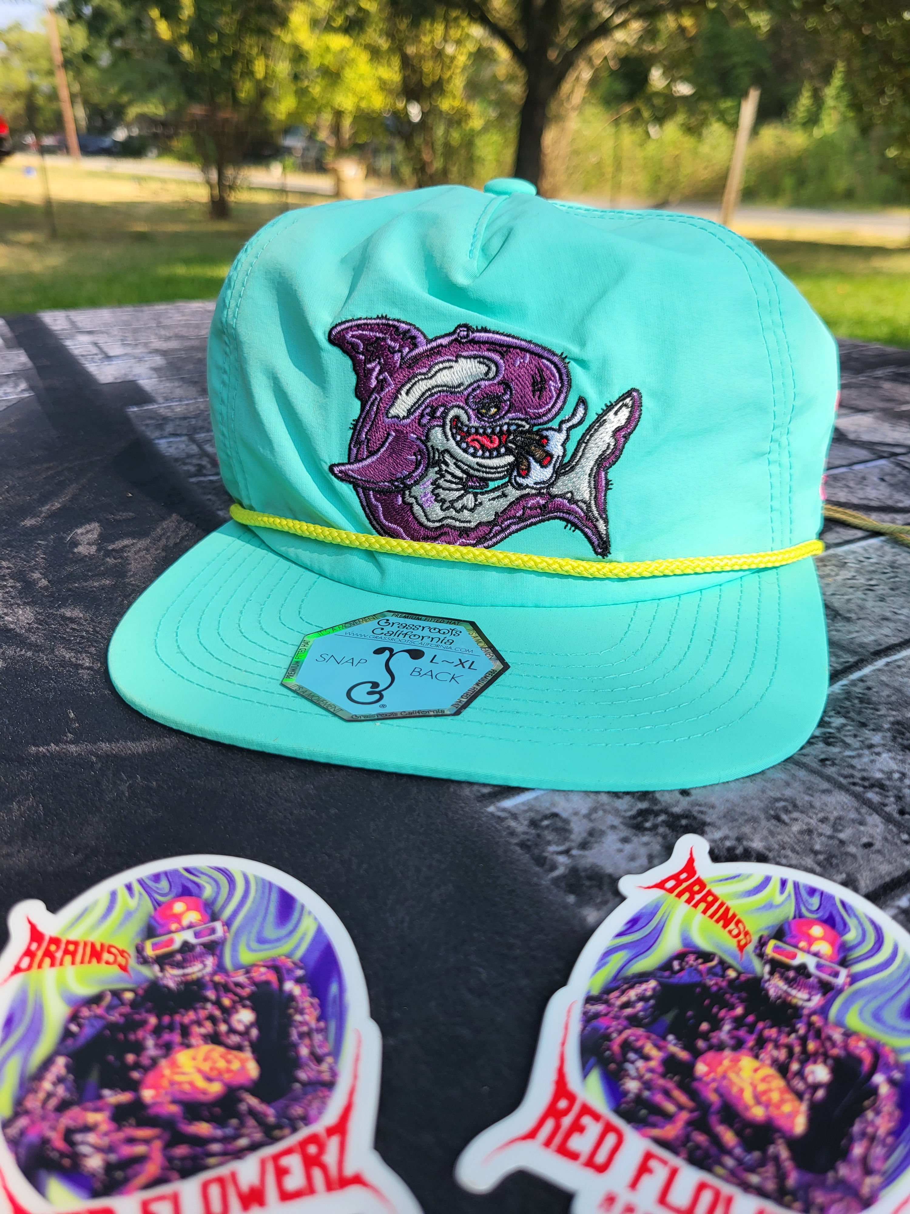 MOODMATS X VINCENT GORDON ORCA RETRO SNAPBACK HAT