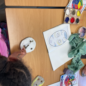 African Mask Painting