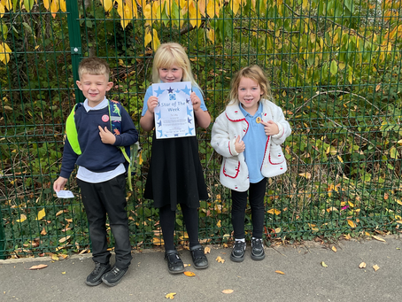 This weeks star of the week and badge winners! #proud