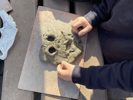 African mask making