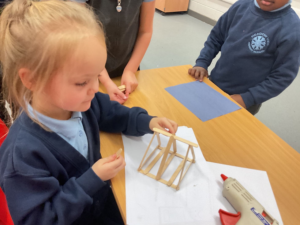 DT building a bridge.