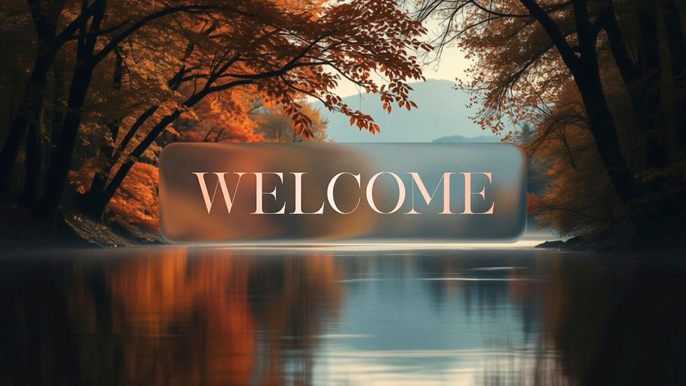 Welcome Slide