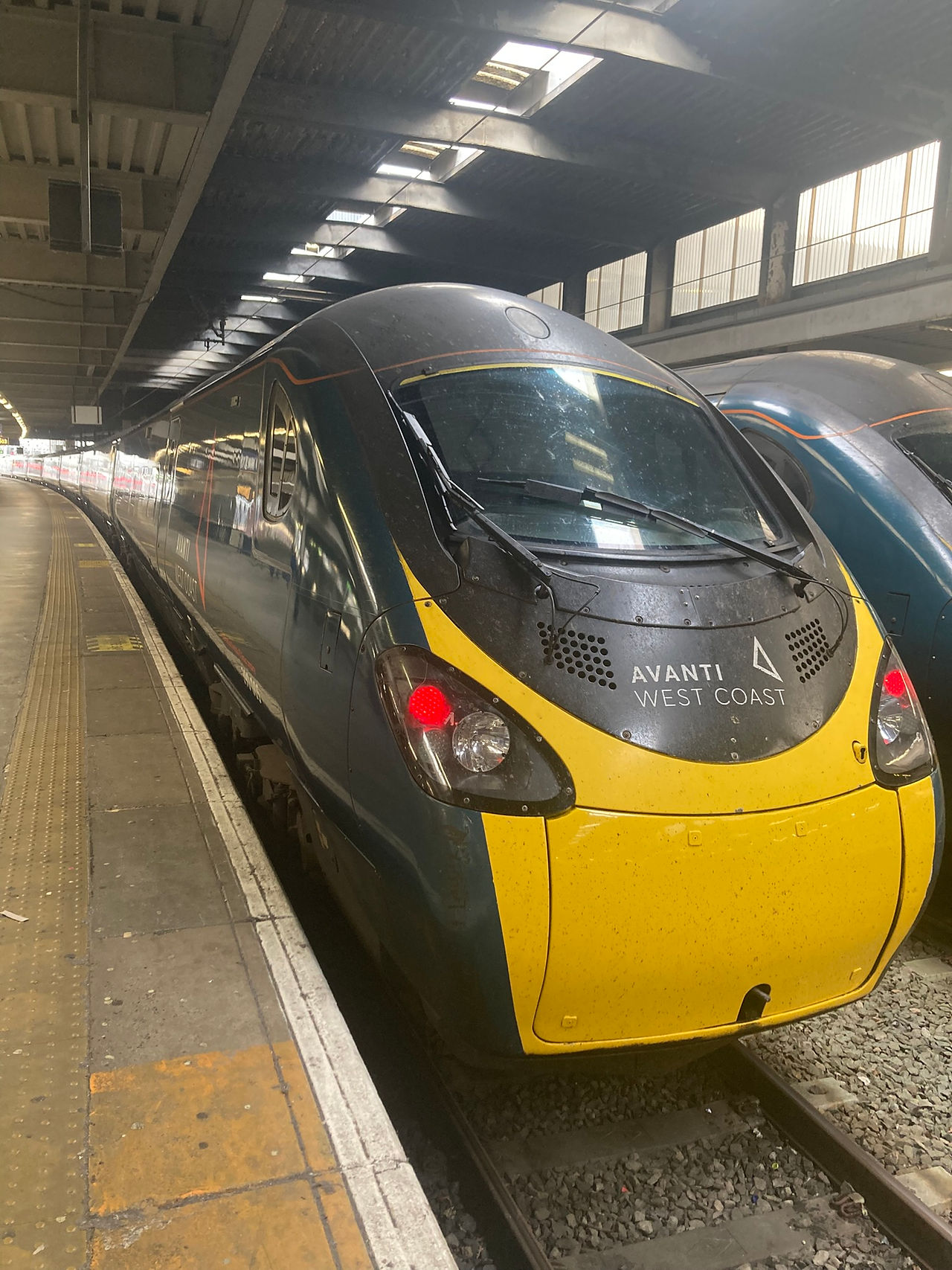 Stafford to Euston (Sunday PM)
