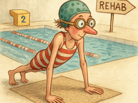 Eccentric Pushups & A Treatise on the Art of Swimming