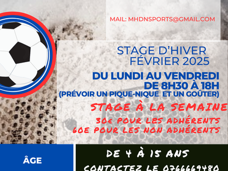 Stage d’hiver 
