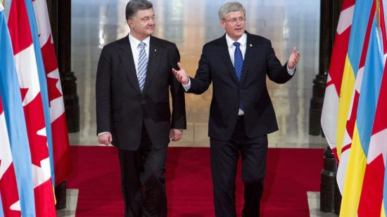 President Poroshenko in Ottawa