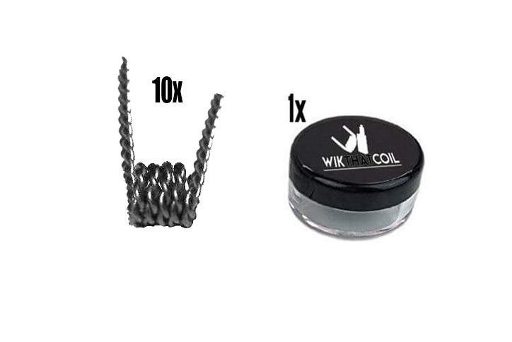 10x Twisted Coil (Kanthol)