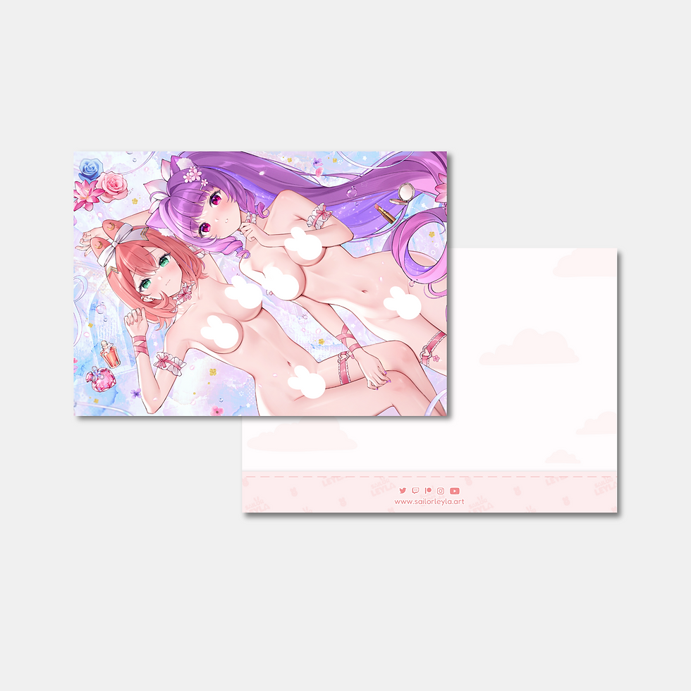 Miniature : Leyla x Miaow Soft Elegance Postcard